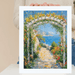 32x48 Frame Simple Flat Matte White Wood Picture Frame