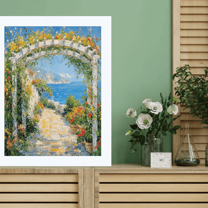 32x48 Frame Simple Flat Matte White Wood Picture Frame