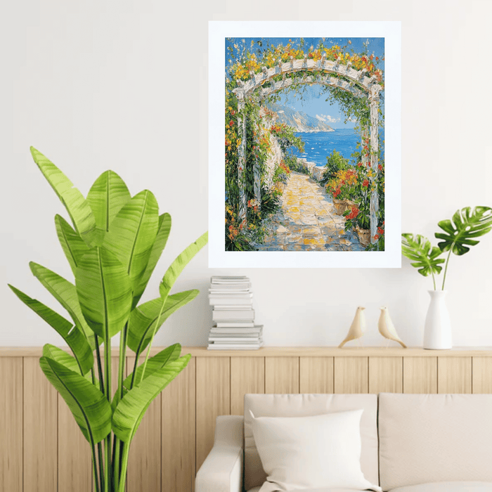 32x48 Frame Simple Flat Matte White Wood Picture Frame