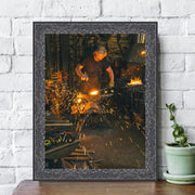 Black Ornate Antique Picture Frame Gallery Wall  shopmodernmemory.com 