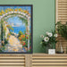 32x48 Frame Slim Black Ash Floral Picture Frame