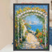 32x48 Frame Slim Black Ash Floral Picture Frame