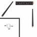 40x60 Frame Slim Black Ash Floral Picture Frame