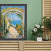 32x48 Frame Slim Dark Bamboo Wood Picture Frame Boho