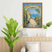 32x48 Frame Gold Leaf Design Picture Frame Deco home 