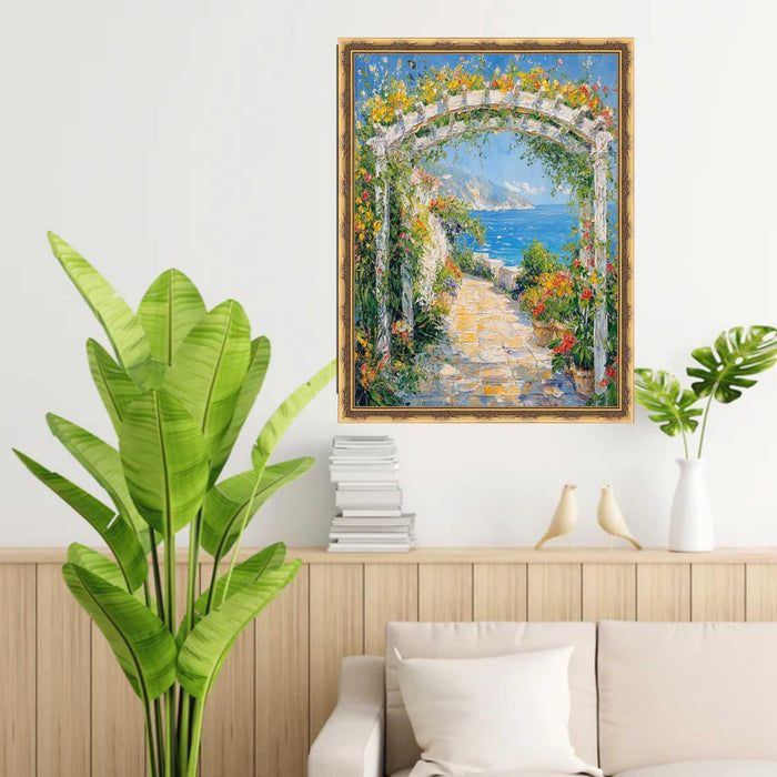 12x16 Frame Gold Leaf Design Picture Frame Deco home 