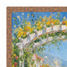 24x30 Frame Slim Gold Leaf Floral Star Picture Frame