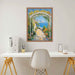 Slim Gold Leaf Floral Star Picture Frame Home Office