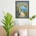 Slim Gotham Black Beaded Picture Frame Office Décor