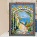 32x48 Frame Slim Gotham Black Beaded Picture Frame
