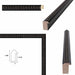 Slim Gotham Black Beaded Picture Frame Office Décor