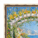 32x48 Frame Slim Silver Leaf Bead Design Picture Frame 