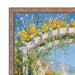 32x48 Frame Slim Silver Pewter Leaf Floral Star Picture Frame