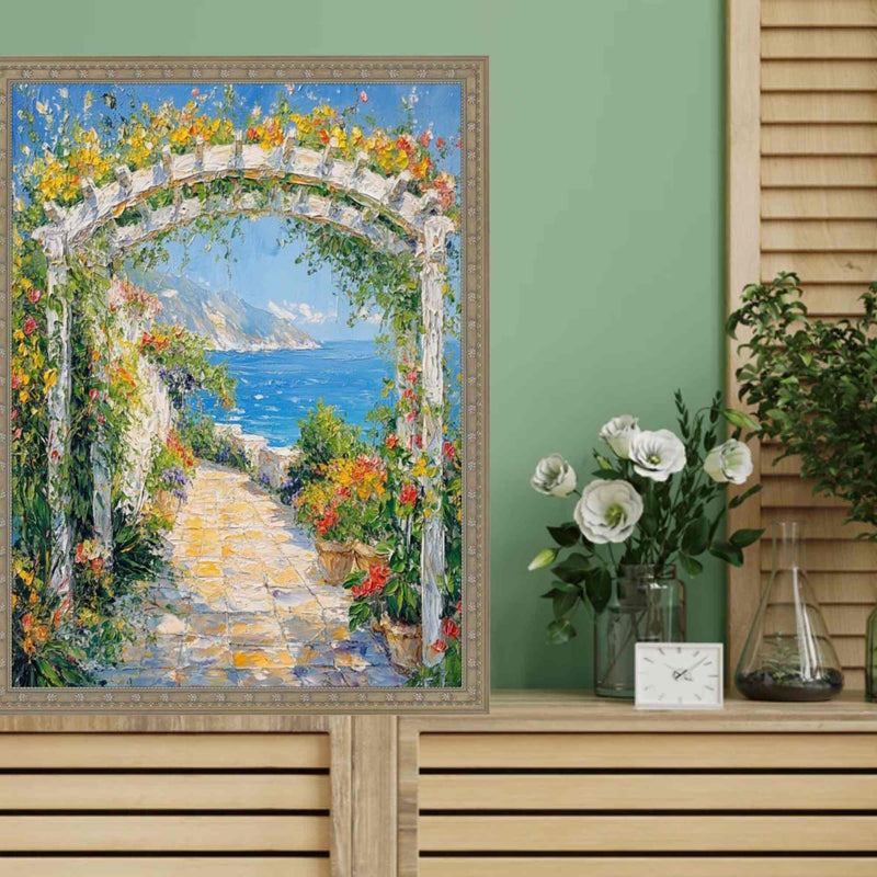 24x36 Frame Slim Silver Stars Picture Frame