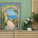 32x48 Frame Slim Silver Stars Picture Frame