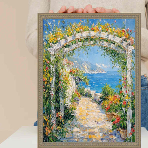 32x48 Frame Slim Silver Stars Picture Frame