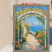 32x48 Frame Slim Silver Stars Picture Frame