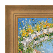 18x24 Frame Traditional Aged Gold Scoop Picture Frame