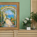 32x48 Frame Traditional Aged Gold Scoop Picture Frame