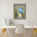 32x48 Frame Traditional Aged Silver Scoop Picture Frame