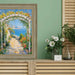 32x48 Frame Traditional Aged Silver Scoop Picture Frame