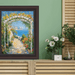 32x48 Frame Traditional Diploma Mahogany Rope Picture Frame