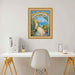 40x60 Frame Traditional Golden Scoop Bead Picture Frame