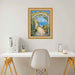 32x48 Frame Traditional Golden Scoop Bead Picture Frame