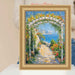 40x60 Frame Traditional Golden Scoop Bead Picture Frame