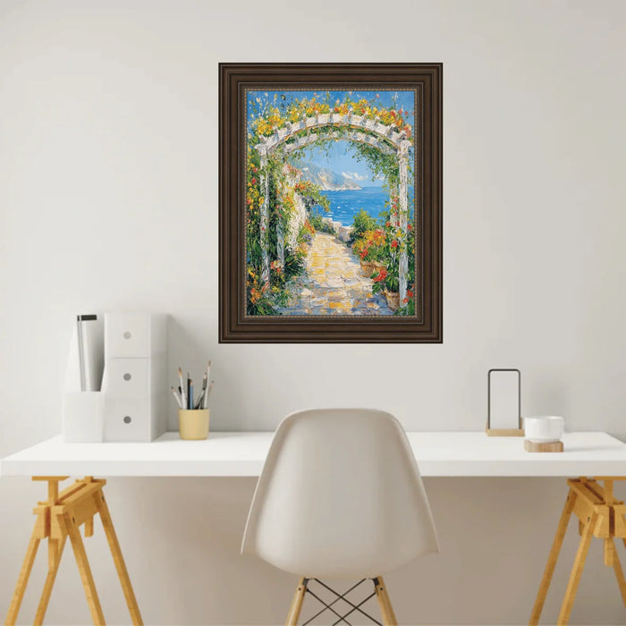 10x14 Frame Traditional Scoop Bronze Picture Frame