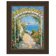 12x12 Frame Traditional Scoop Bronze Picture Frame