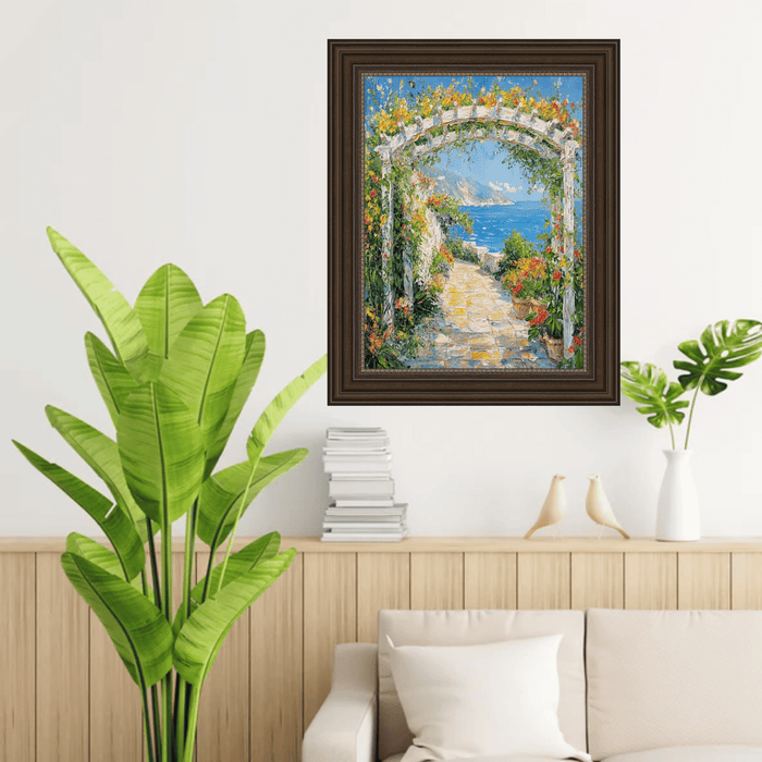 32x48 Frame Traditional Scoop Bronze Picture Frame