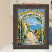 18x18 Frame Vintage Bronze Scoop Antique Picture Frame