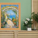 12x16 Frame Vintage Gold Lead Beaded Picture Frame