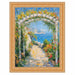12x16 Frame Vintage Gold Lead Beaded Picture Frame