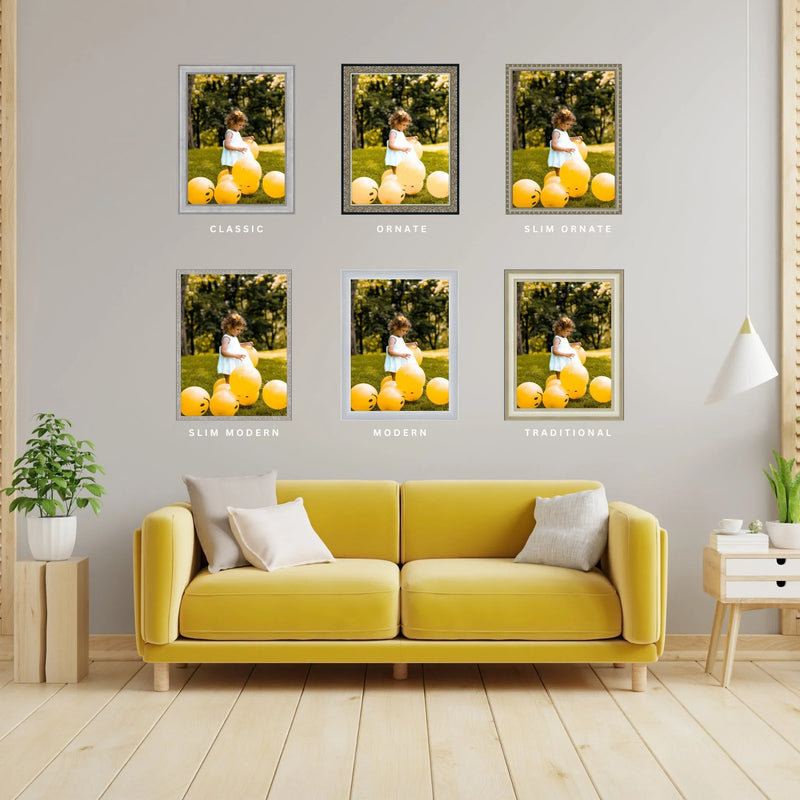 17x17 Silver Picture Frames