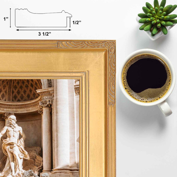 Gold Leaf picture frame 11x14 inch