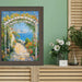 32x48 Frame Weathered Black Wooden Grain Picture Frame