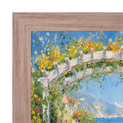 30x40 Frame Weathered White Wash Wood Grain Picture Frame