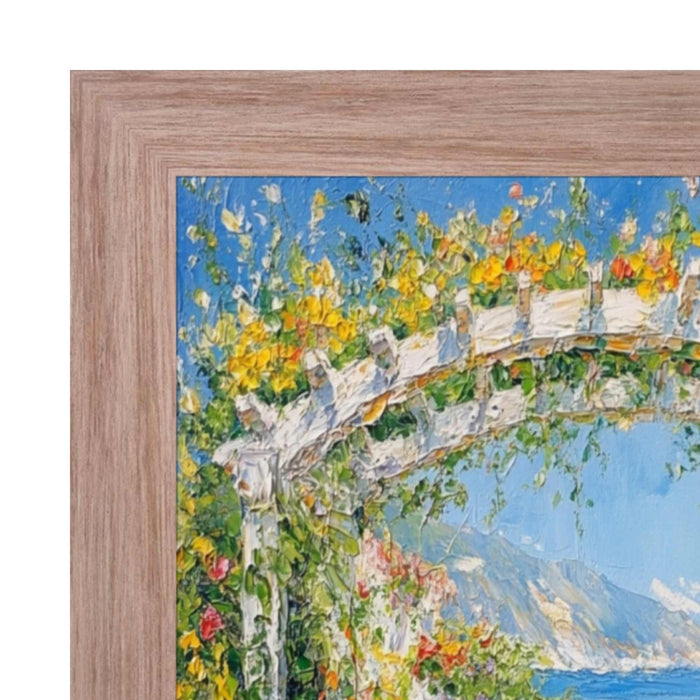 32x48 Frame Weathered White Wash Wood Grain Picture Frame
