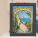 20x20 Frame Wheat Leaf Ebony Gold Picture Frame
