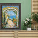 27x41 Frame Wheat Leaf Ebony Gold Picture Frame