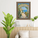 32x48 Frame Wheat Leaf Gold With Silver Wash Picture Frame