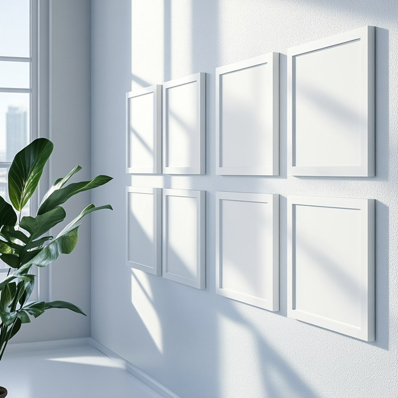 25x28 White Picture Frame For 25 x 28 Poster Art Photo - New Jersey Frame shop custom framing