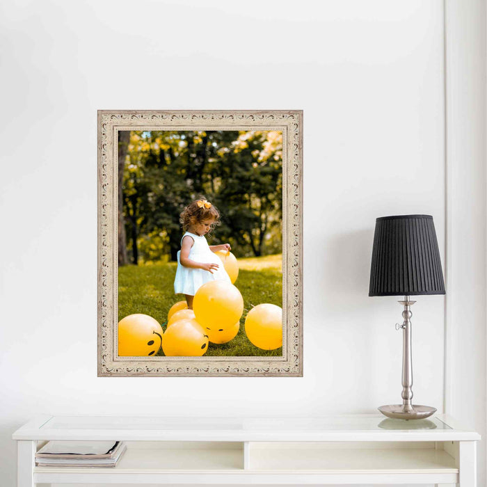 Antique 10x17 Black Picture Frame Traditonal Vintage framing