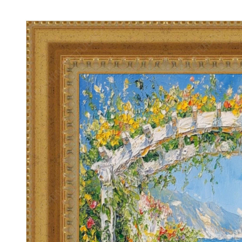 11x17 Frame Wide Aged Gold Traditional Picture Frame