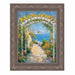 32x48 Frame Wide Aged Vintage Silver Leaf Gothic Luxury Picture Frame