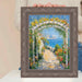 12x16 Frame Wide Aged Vintage Silver Leaf Gothic Luxury Picture Frame