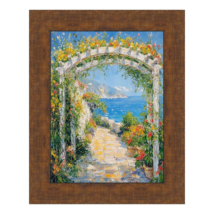 32x48 Frame Wide Antique Gold Bronze Flat Picture Frame