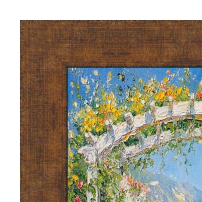 32x48 Frame Wide Antique Gold Bronze Flat Picture Frame